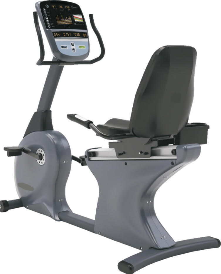 Used Vision Fitness R2250 RB1250 Recumbent Stationary Bike