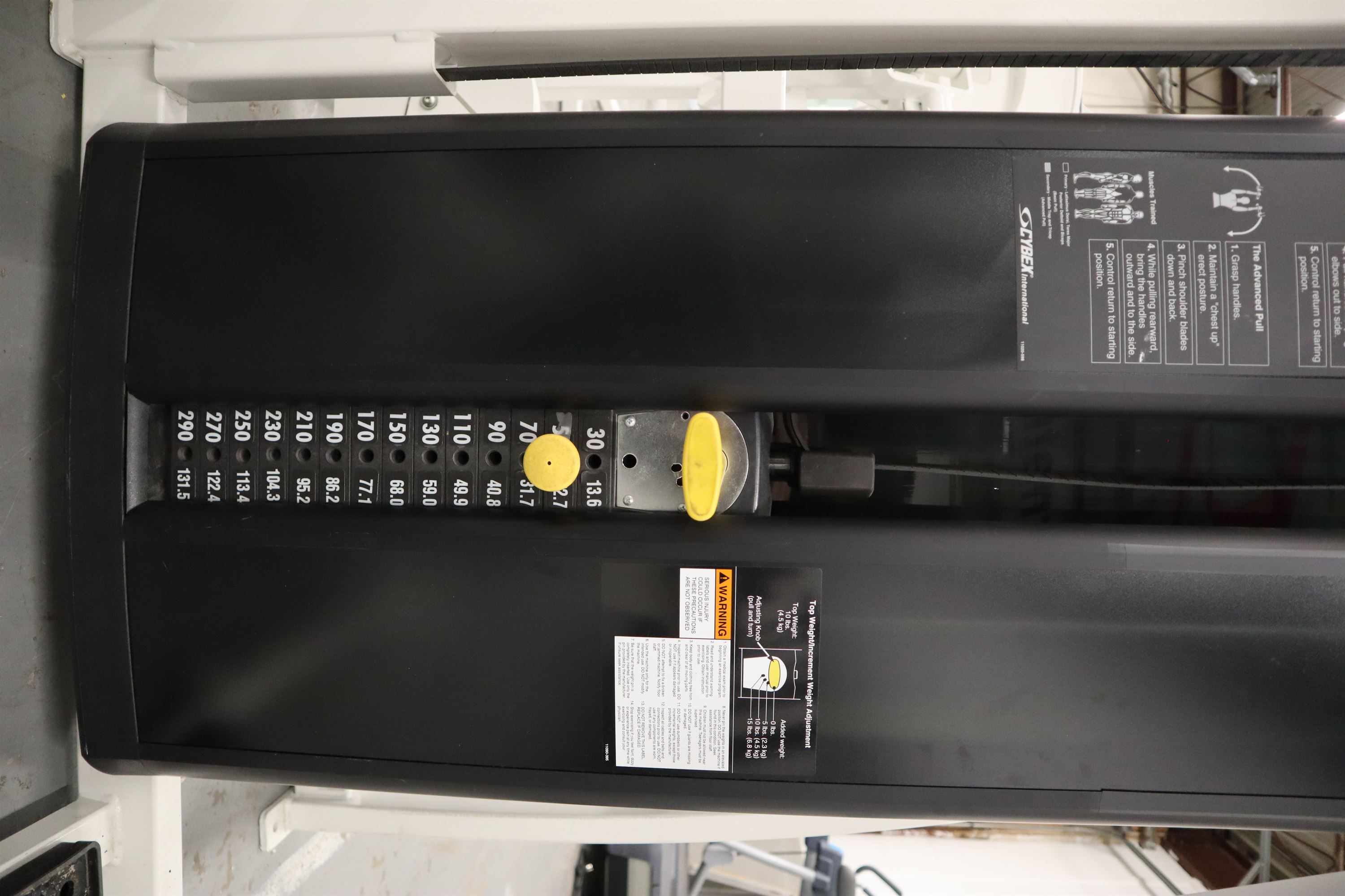 Used Cybex Cybex Eagle Chest Supported Incline Pull Back 1102091 Strength System