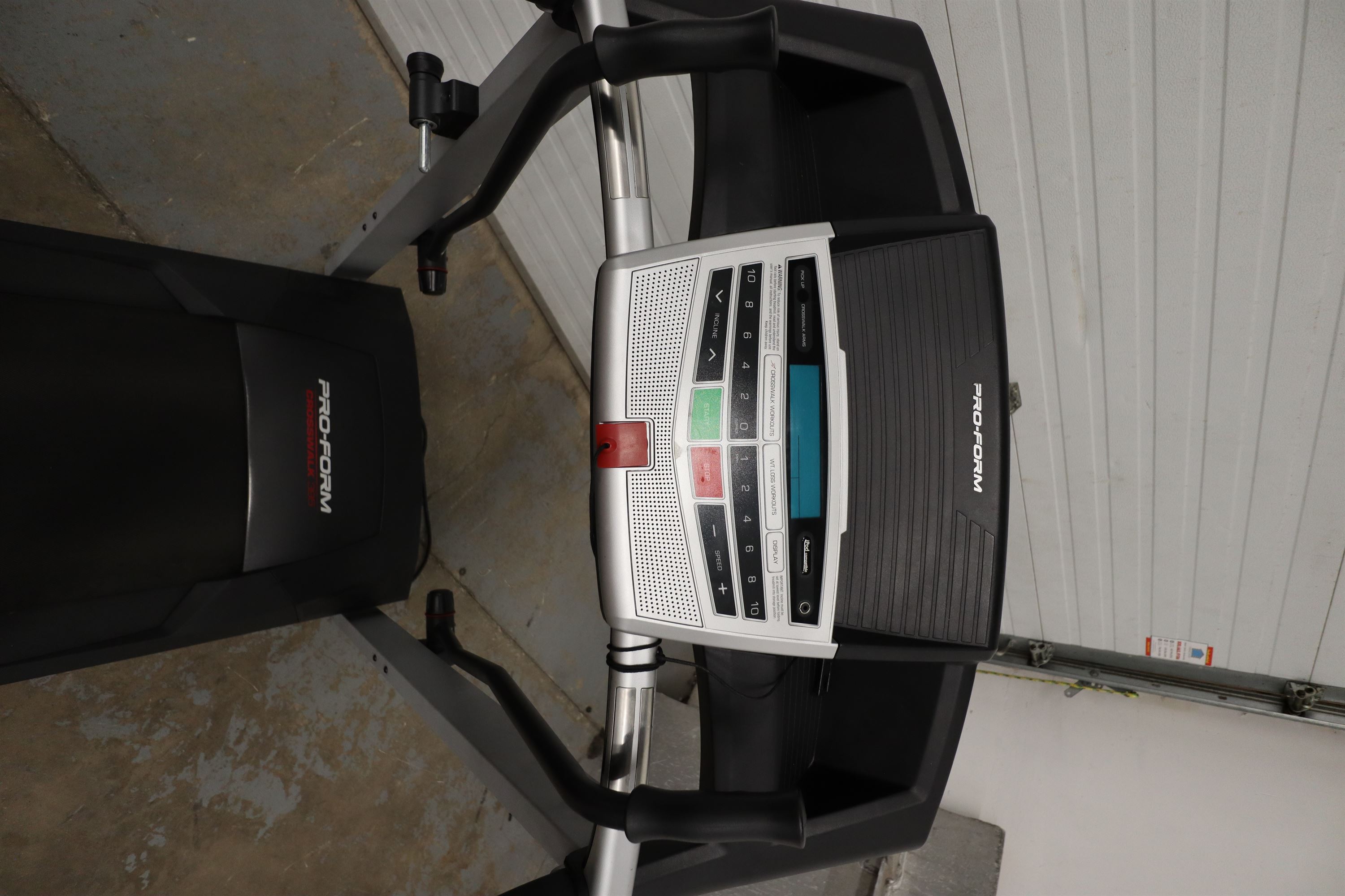Used ProForm Crosswalk 395 831.248330 Folding Treadmill