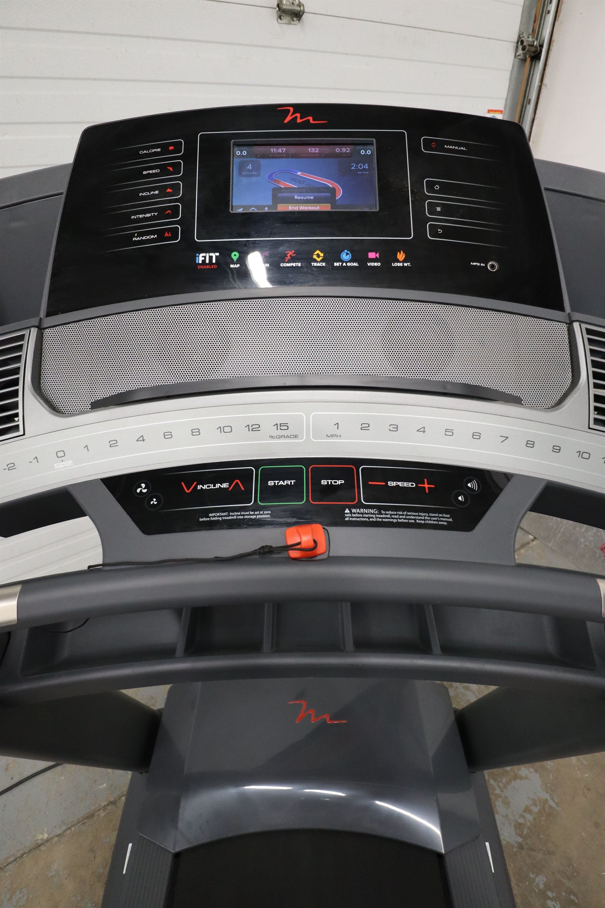 Used FreeMotion 860 SFTL155133 Folding Treadmill