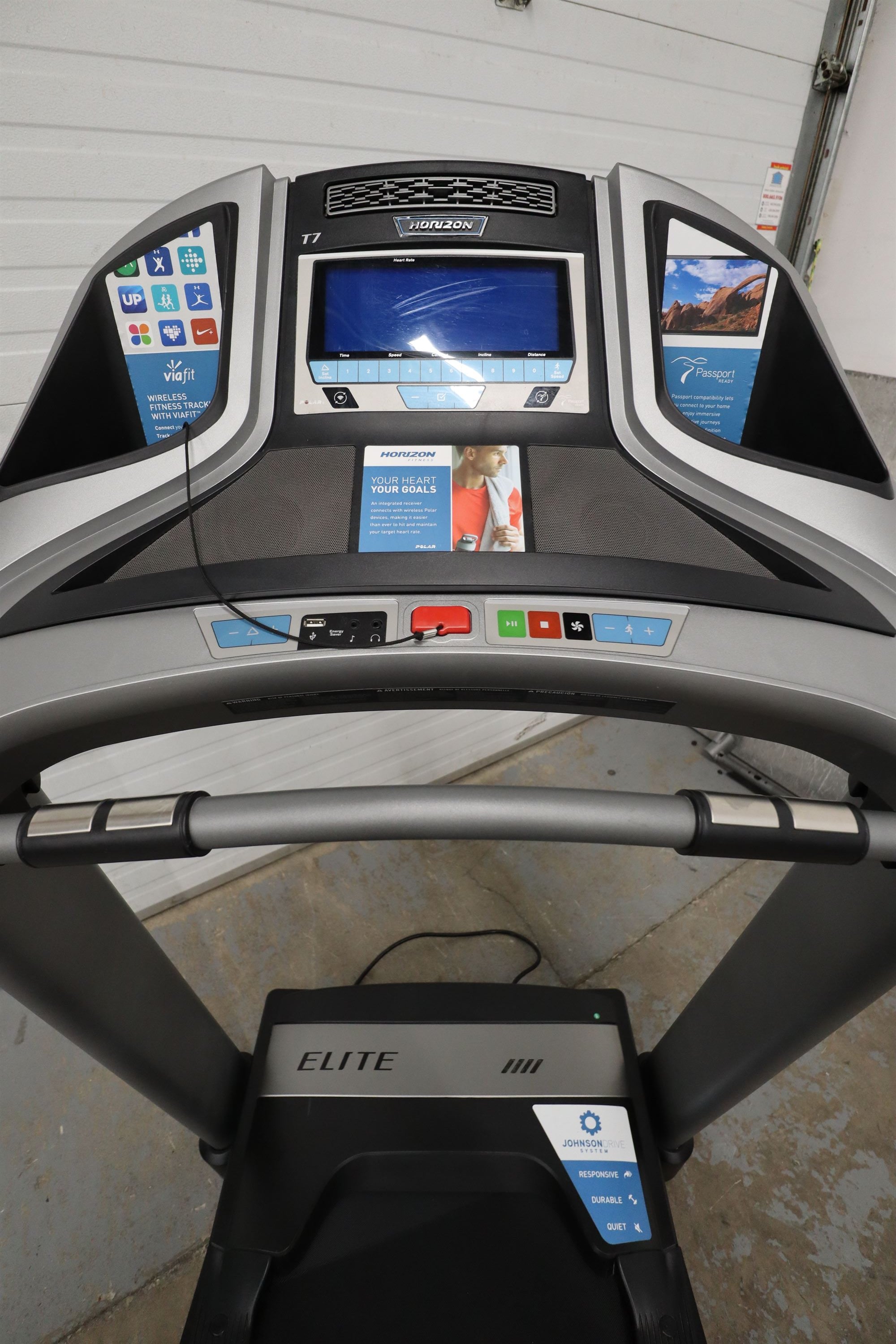 Used Horizon Fitness Elite T7 TM475C Folding Treadmill