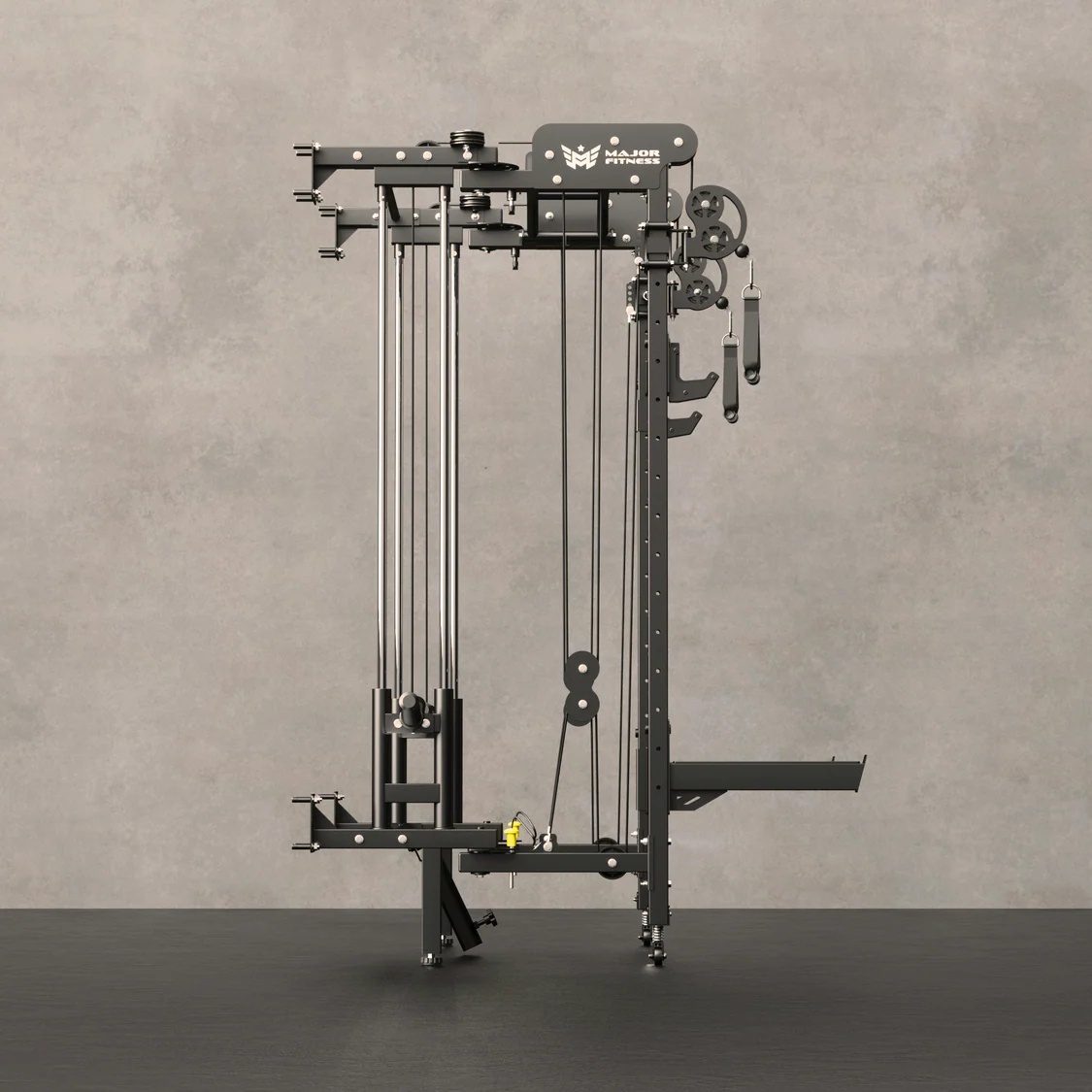 New Hydra Fitness Exchange Major Fitness F35 Standard All-In-One Home Gym | Wall-Mount Folding Power Rack | Plate Loaded FREE SHIPPING! Strength System