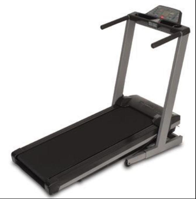 Used Keys Fitness EC2500 0054680 Folding Treadmill