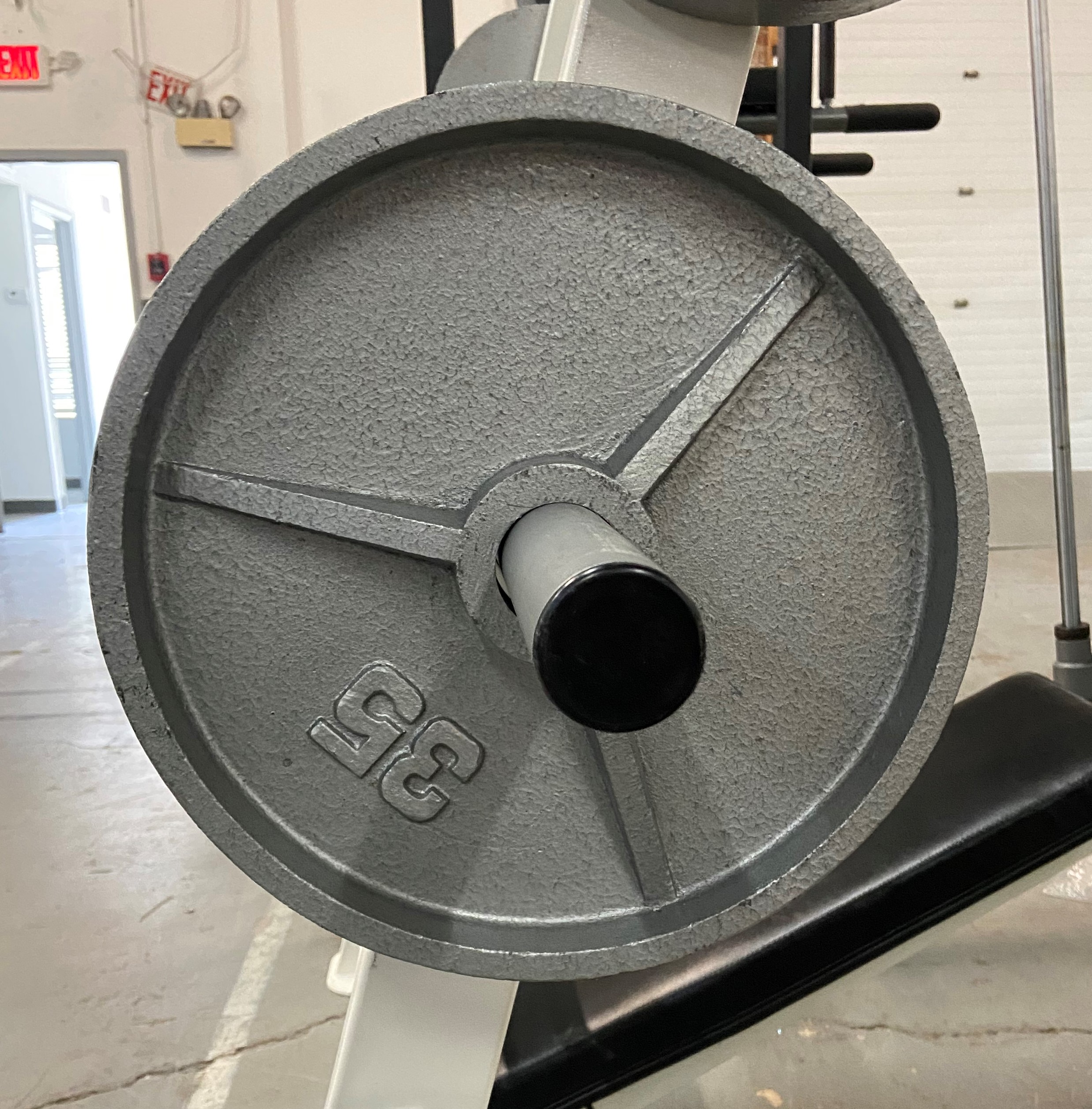 Used Olympic 35LB Olympic Weight Plate Freeweights & Accessories