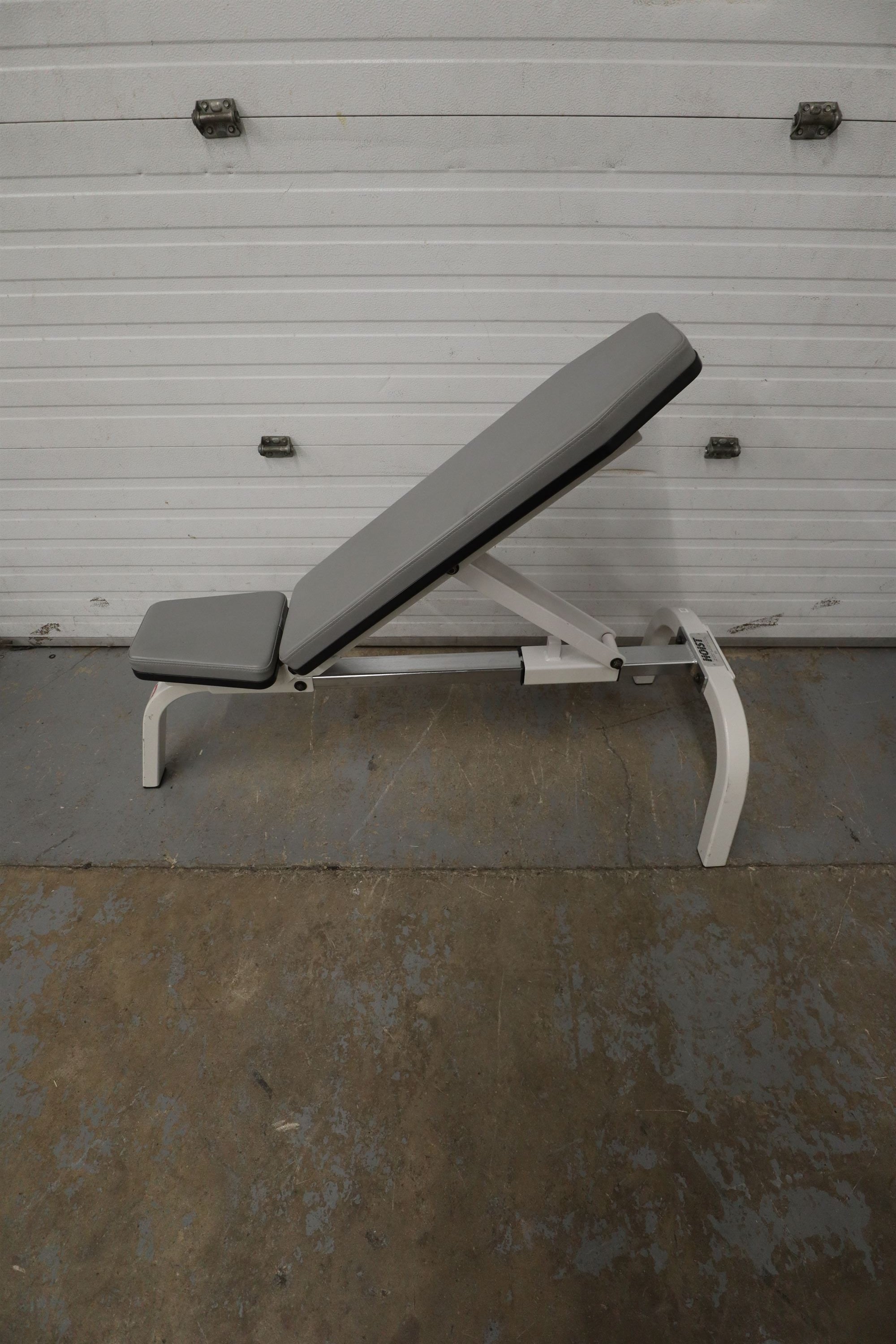 Used Hoist Adjustable Bench Flat Incline 00-11771 Freeweights & Accessories