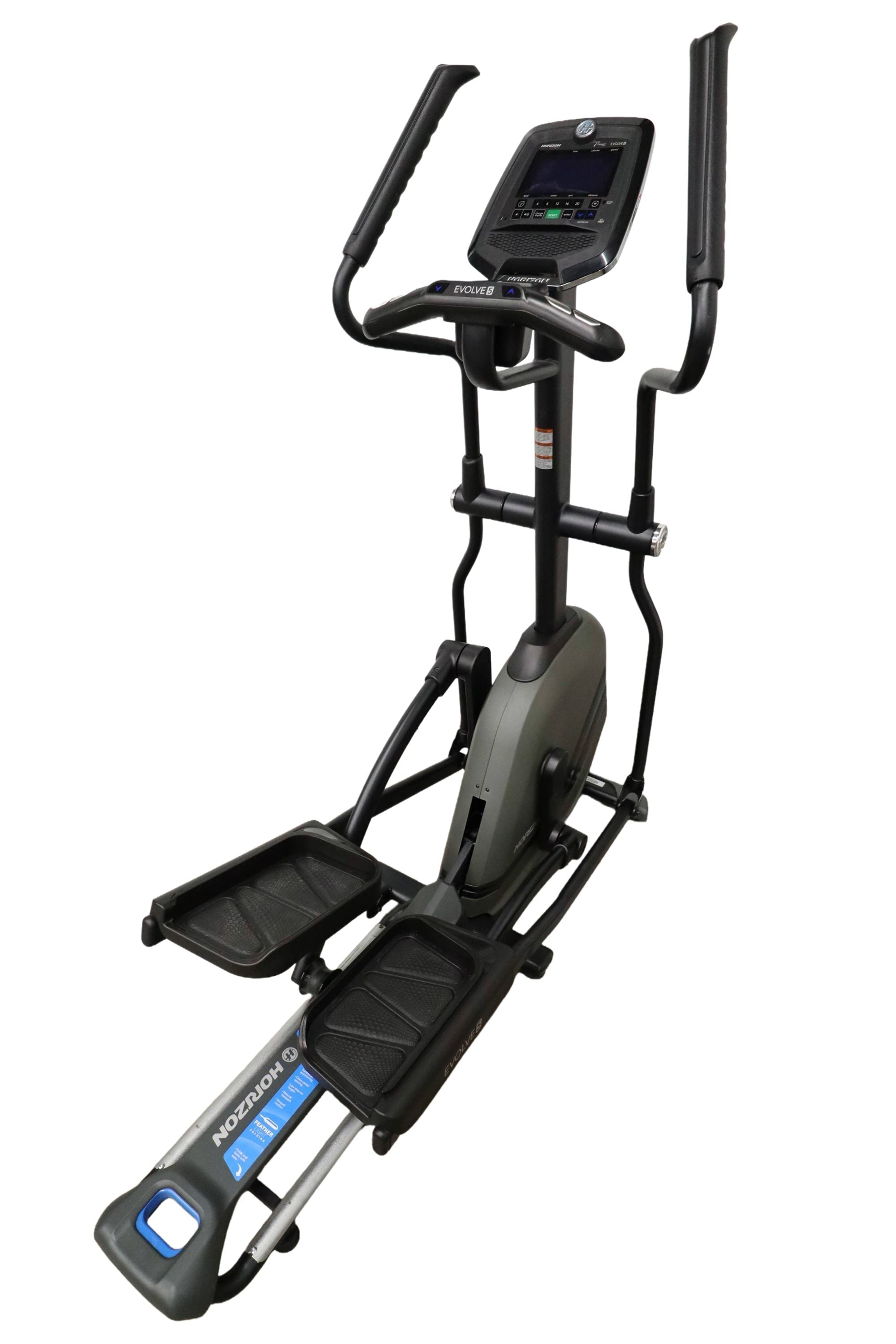 Used Horizon Fitness Evolve 5 Space Saver EP584B Folding Elliptical