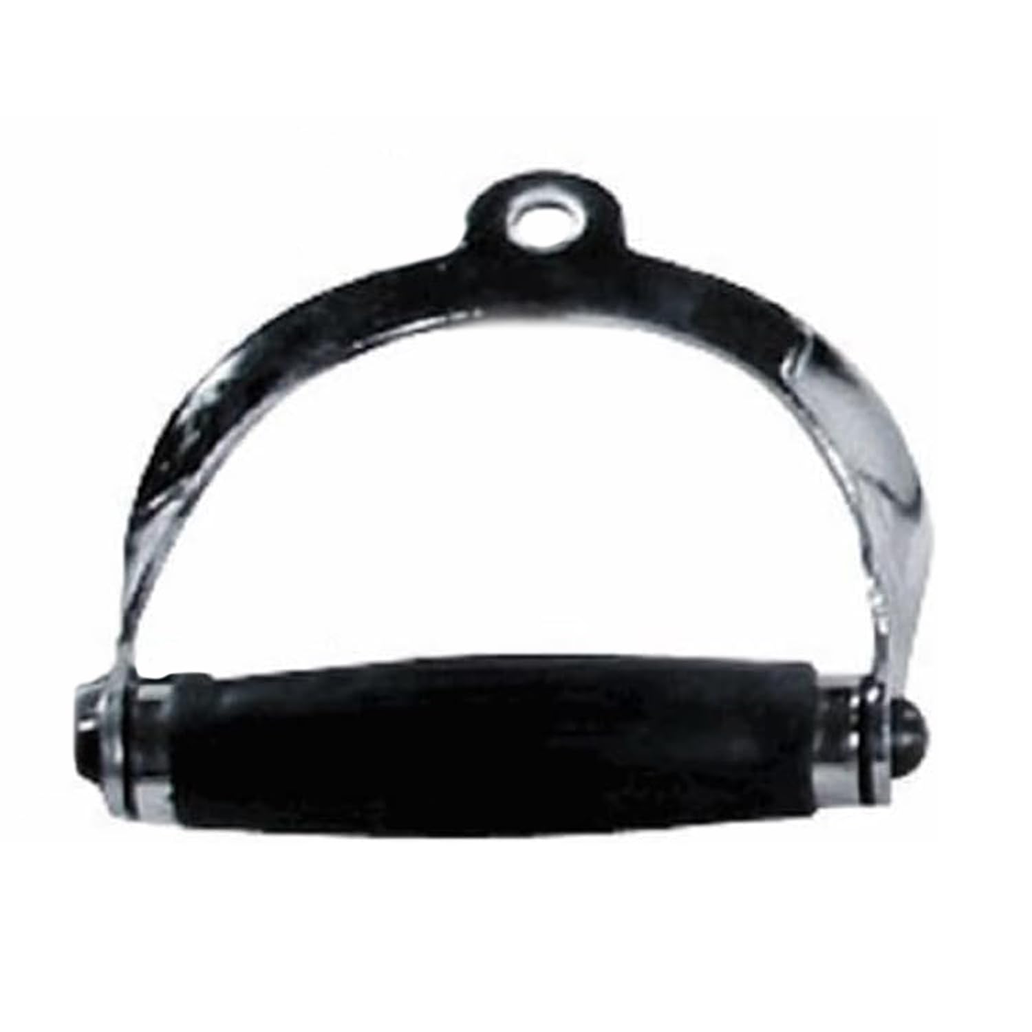 New York Deluxe Stirrup Chrome Handle w/ Rubber Ergo Grips        Nylon Bushings Freeweights & Accessories