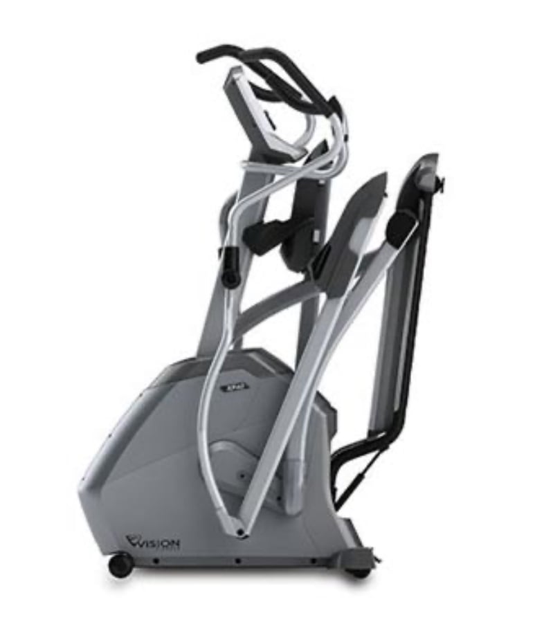 Used Vision Fitness XF40 W Classic Console EP25712 Folding Elliptical