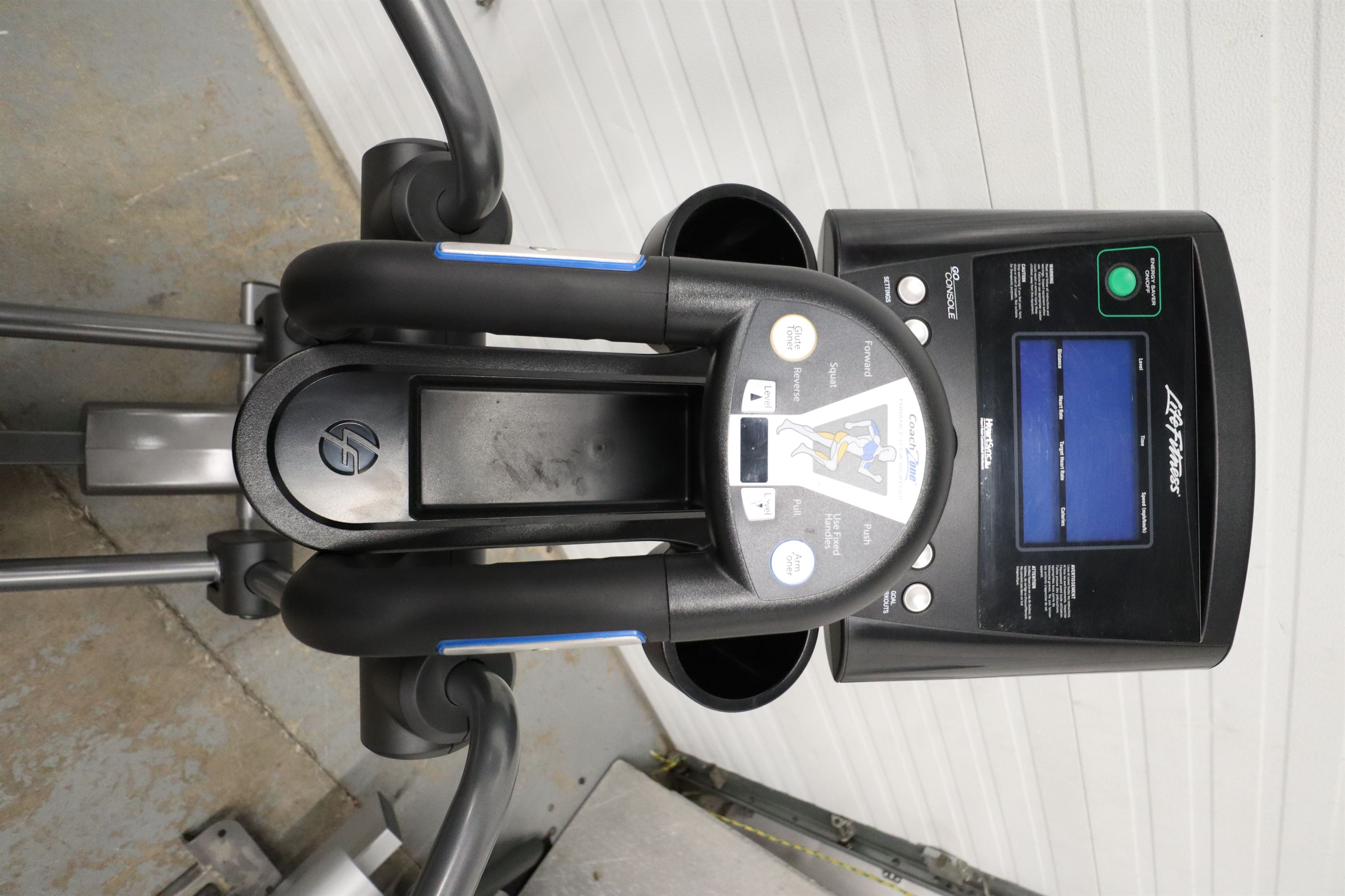 Used Life Fitness E3 W Go Console Elliptical
