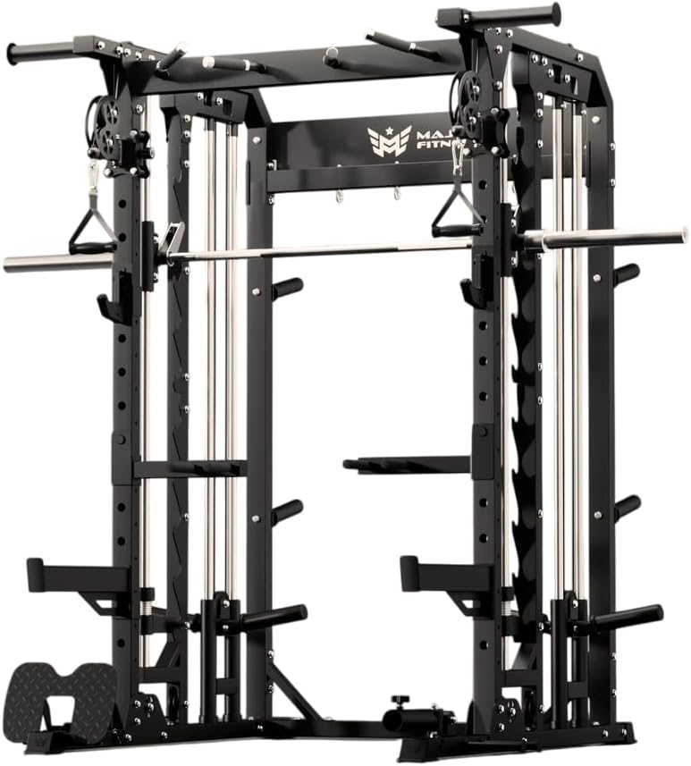 New Hydra Fitness Exchange Major Fitness All-in-One B52 Standard Home Gym Smith Machine | Plate Loaded Functional Trainer | Squat Rack - FREE SHIPPING! Strength System