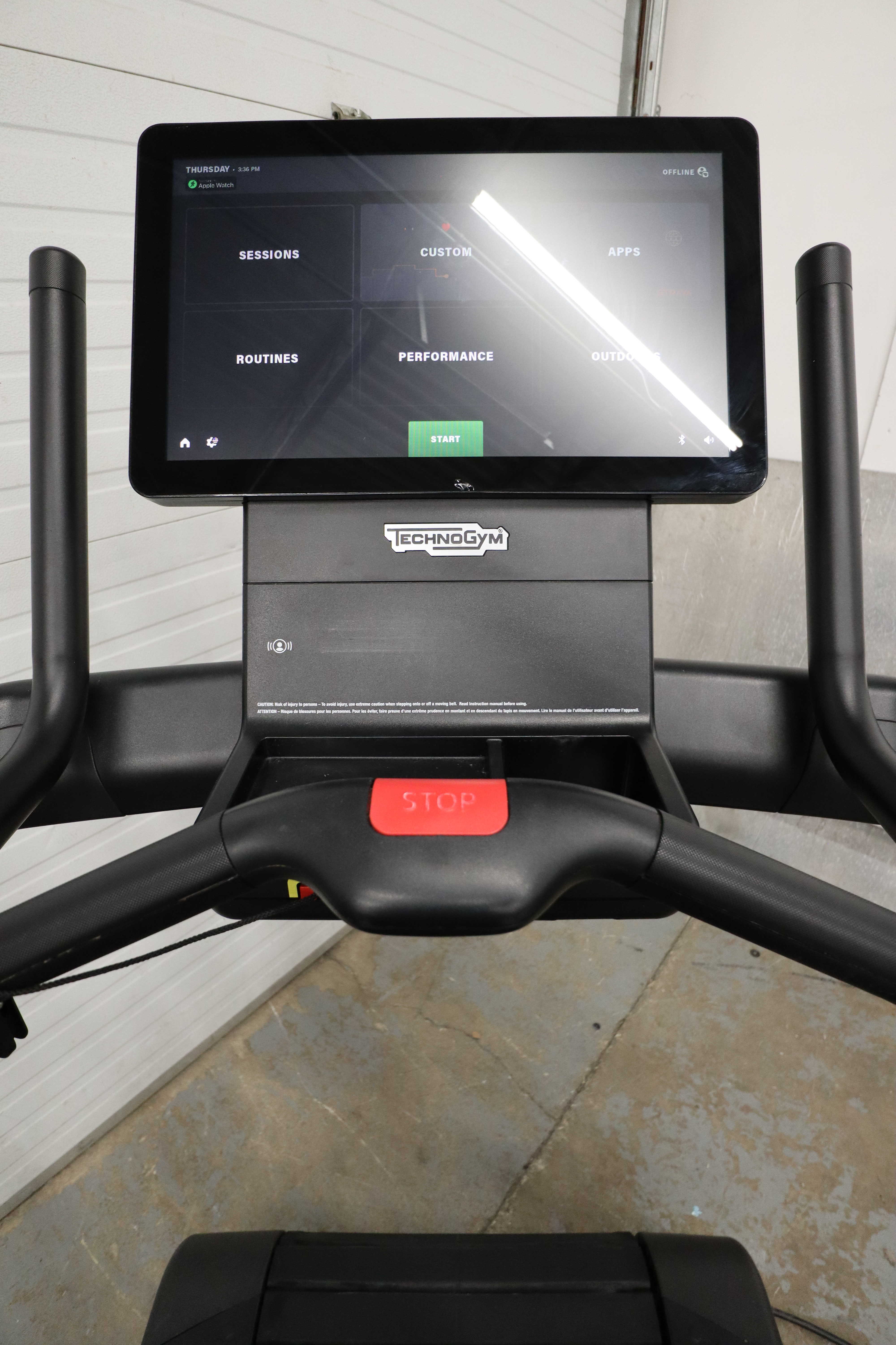 Used Technogym Skillrun Live 5000 Non Folding Treadmill