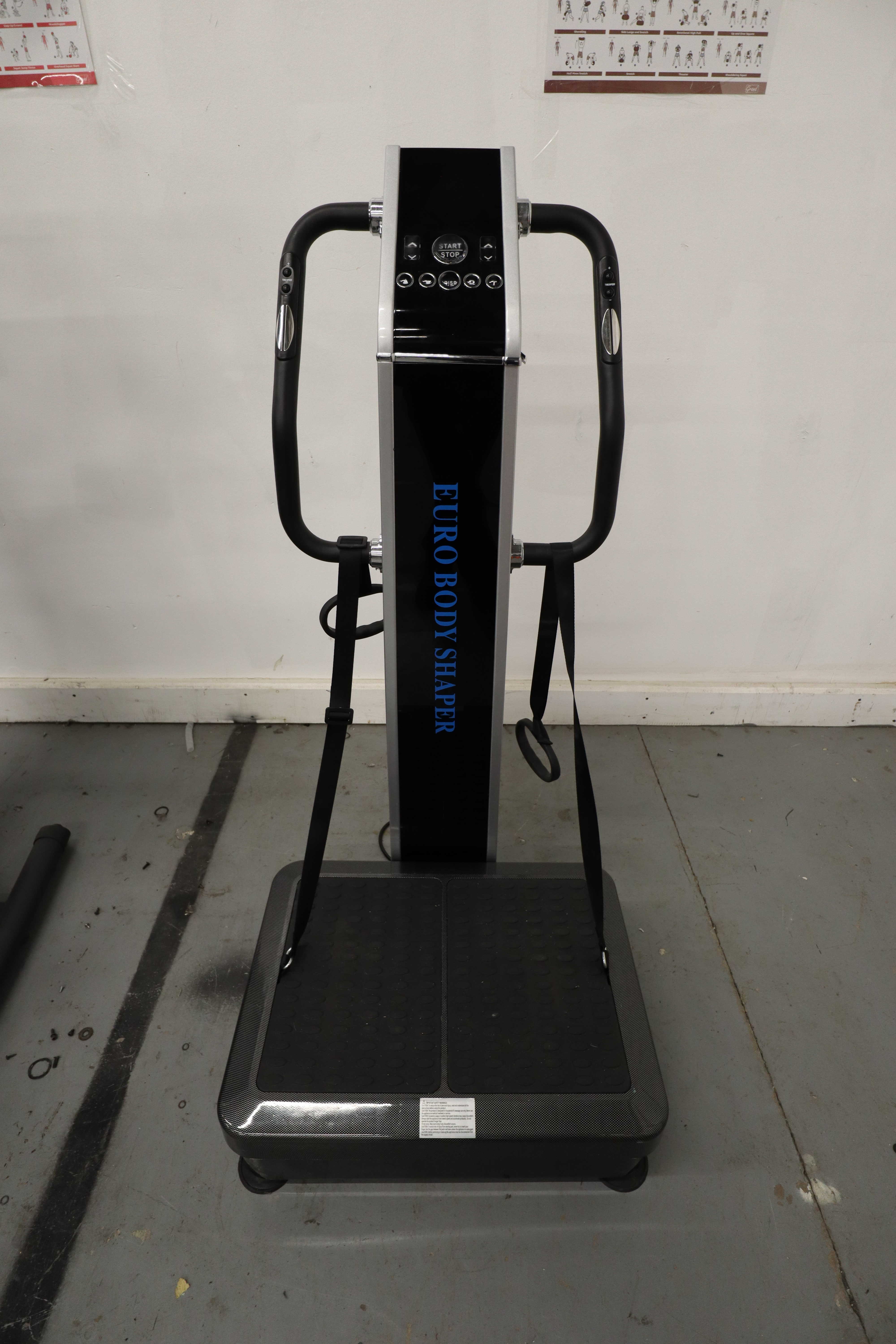 Used Euroshine TOTAL BODY VIBRATION PRO PLUS MACHINE JTF006B-1 Strength System