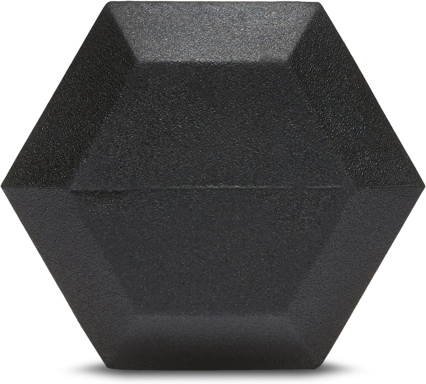 New York Barbell PVC Hex Dumbbell &ndash; Heavy-Duty Hex Weight with Chrome Ergonomic Handle York Freeweight