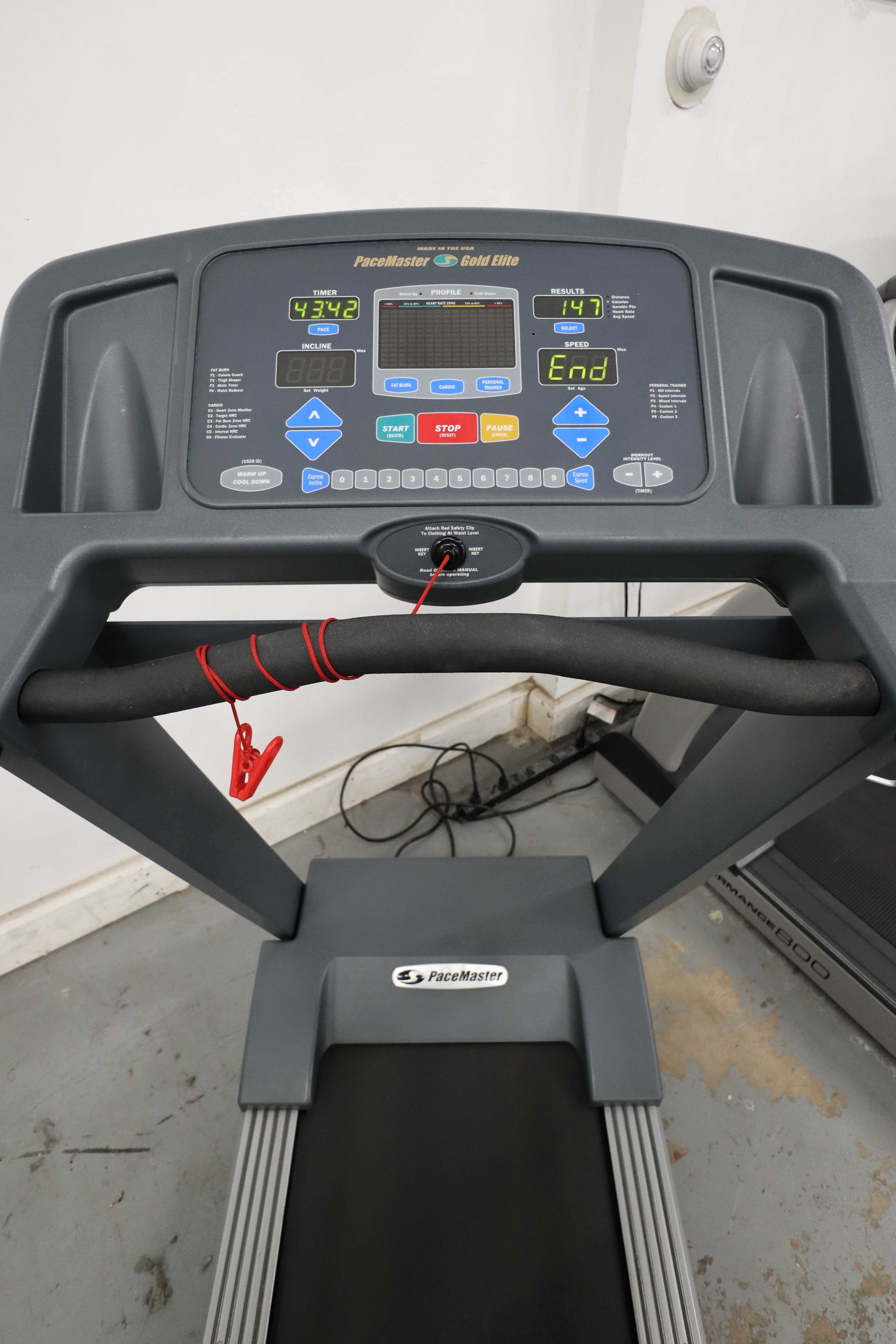 Used PaceMaster Gold Elite 503G63 Non Folding Treadmill