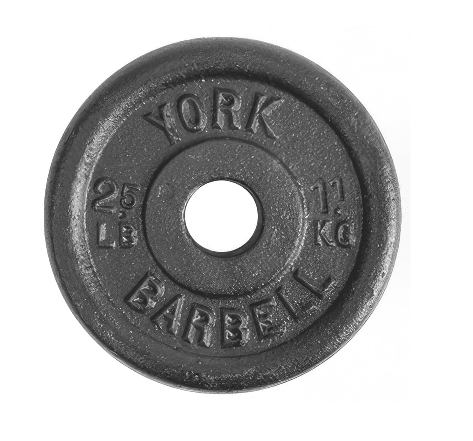Barbell 1" Standard Cast Iron Weight Plate 2.5LB