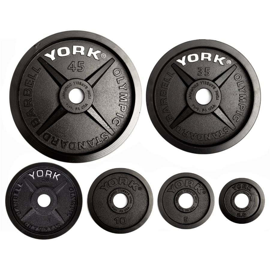 Legacy 100lb Cast Iron Olympic Plate