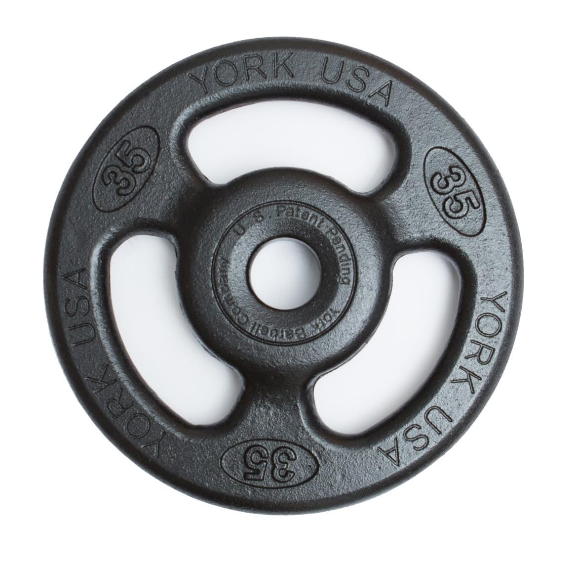 Barbell 35 lb ISO-Grip Olympic Weight Plate