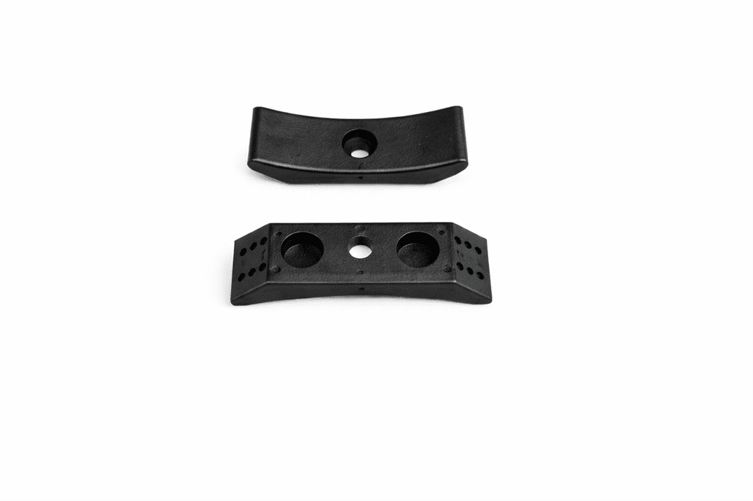 Plastic Dumbbell Rack Weight Saddle Rest 40x36x70H MM d10