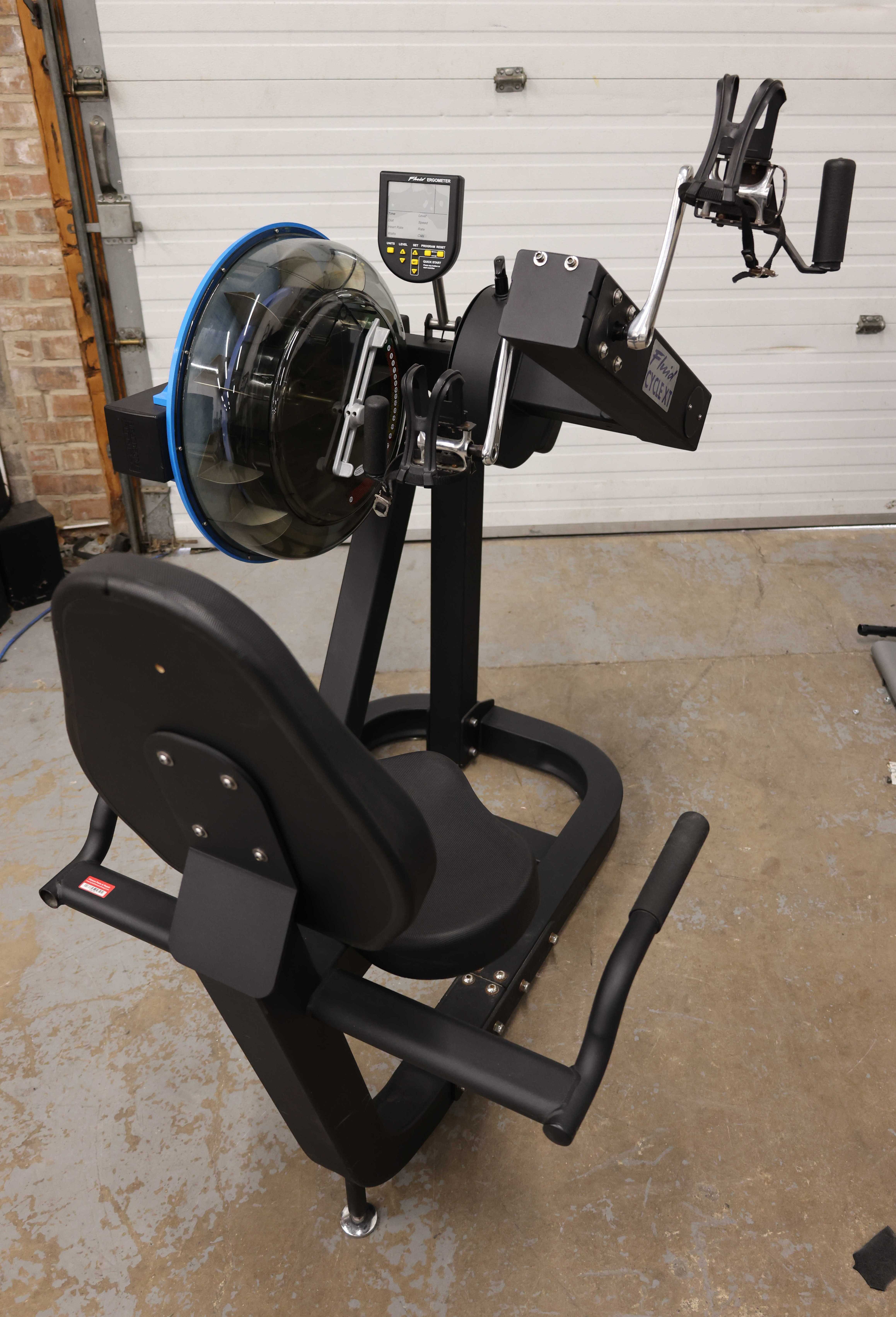 Used First Degree Fitness Fluid Cycle XT (Upper and Lower Body Ergometer) Recumbent Stationary Bike
