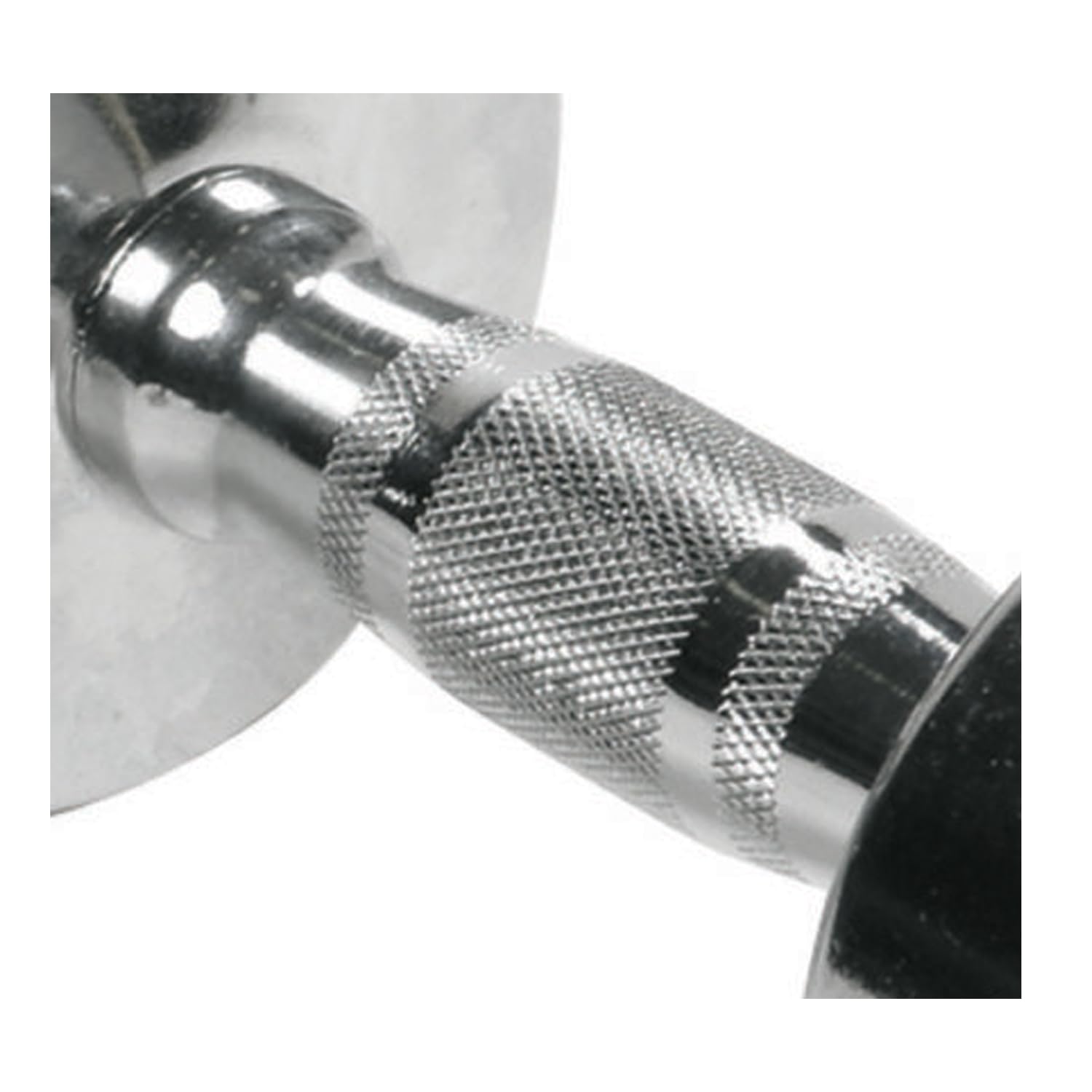 New York Barbell 50lb Chrome Dumbbells (Pair) &ndash; Ergo Grip Steel York Freeweight