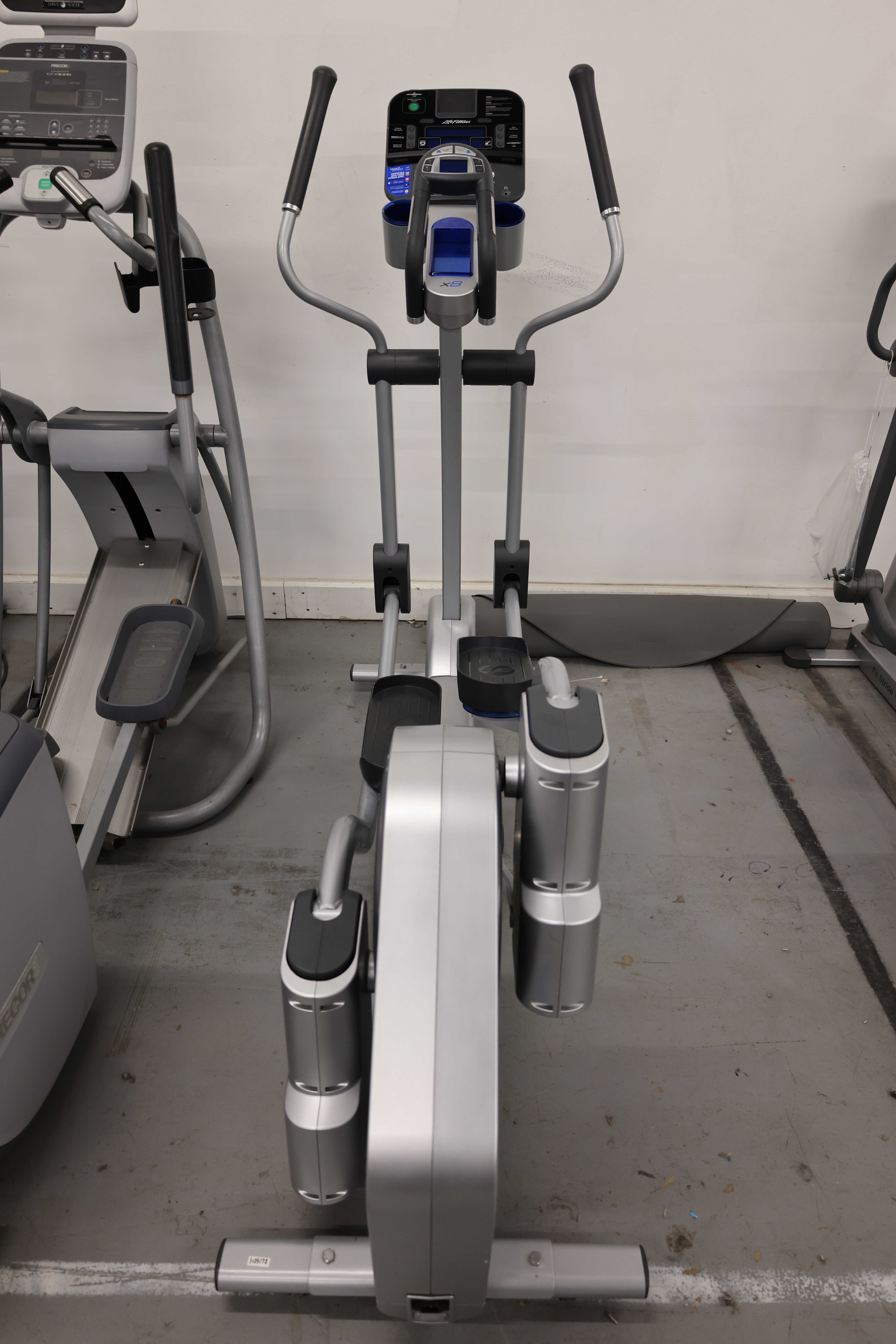 Used Life Fitness X8 with Track + Console Adjustable Stride Elliptical