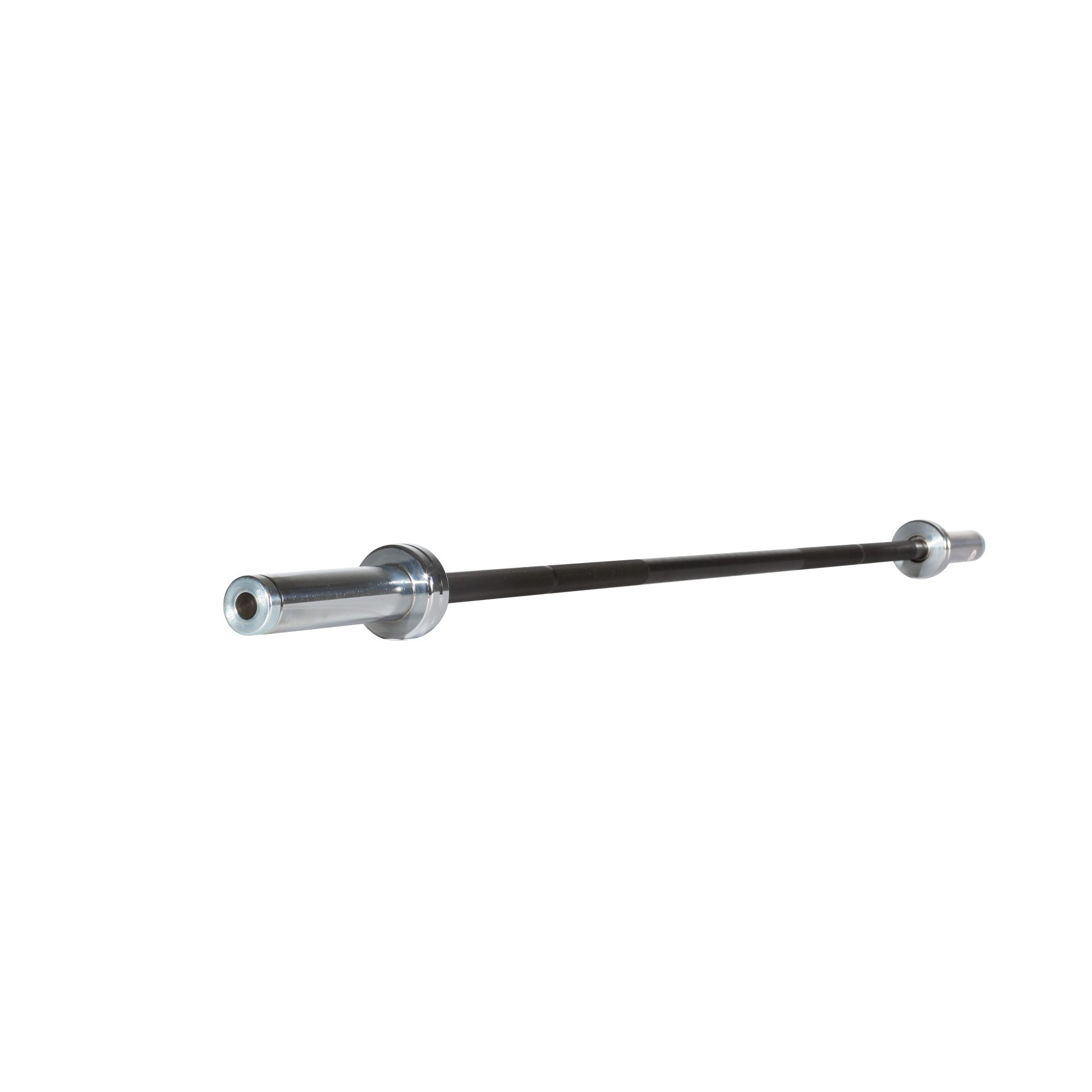 6' International Black Oxide Olympic Bar &ndash; Aggressive Grip Strength Barbell