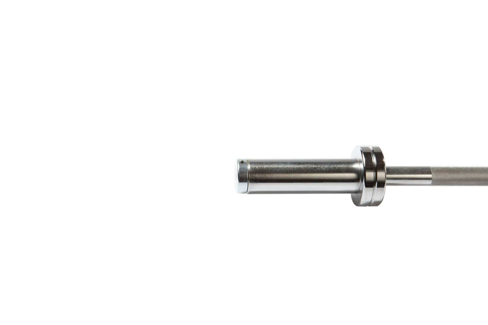 New York 5' International Chrome Olympic Weight Bar &ndash; 28mm | Compact Olympic Barbell York Freeweight