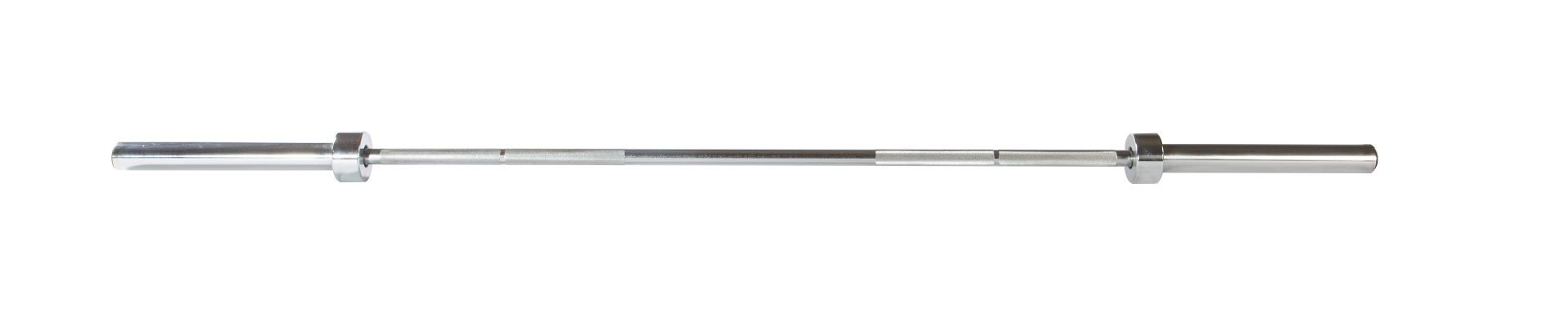 New York 7' Olympic Weight Bar w/ Olympic Steel Sleeves – 1000 lb Test Bar York Freeweight