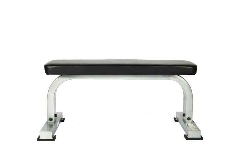 New York STS Flat Bench White – Heavy-Duty Strength Training Bench York Freeweight