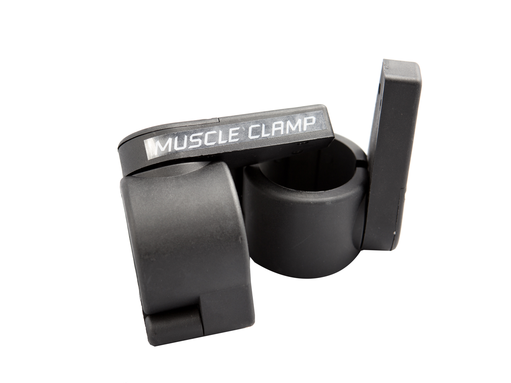 New York 2 inch Muscle Clamp Collars Black – Pair of Heavy-Duty Barbell Clips York Freeweight