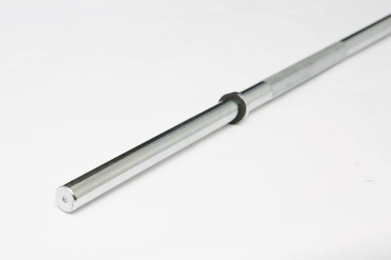 New York Chrome Deluxe Weight Bar w/ Fixed Inner Collars 5&prime; &ndash; Standard 1&Prime; Bar York Freeweight