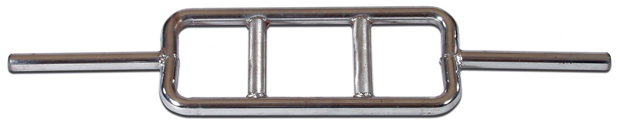 Chrome Tricep Bar w/ Fixed Inner Collars &ndash; 33&frac12;&Prime; Standard Bar