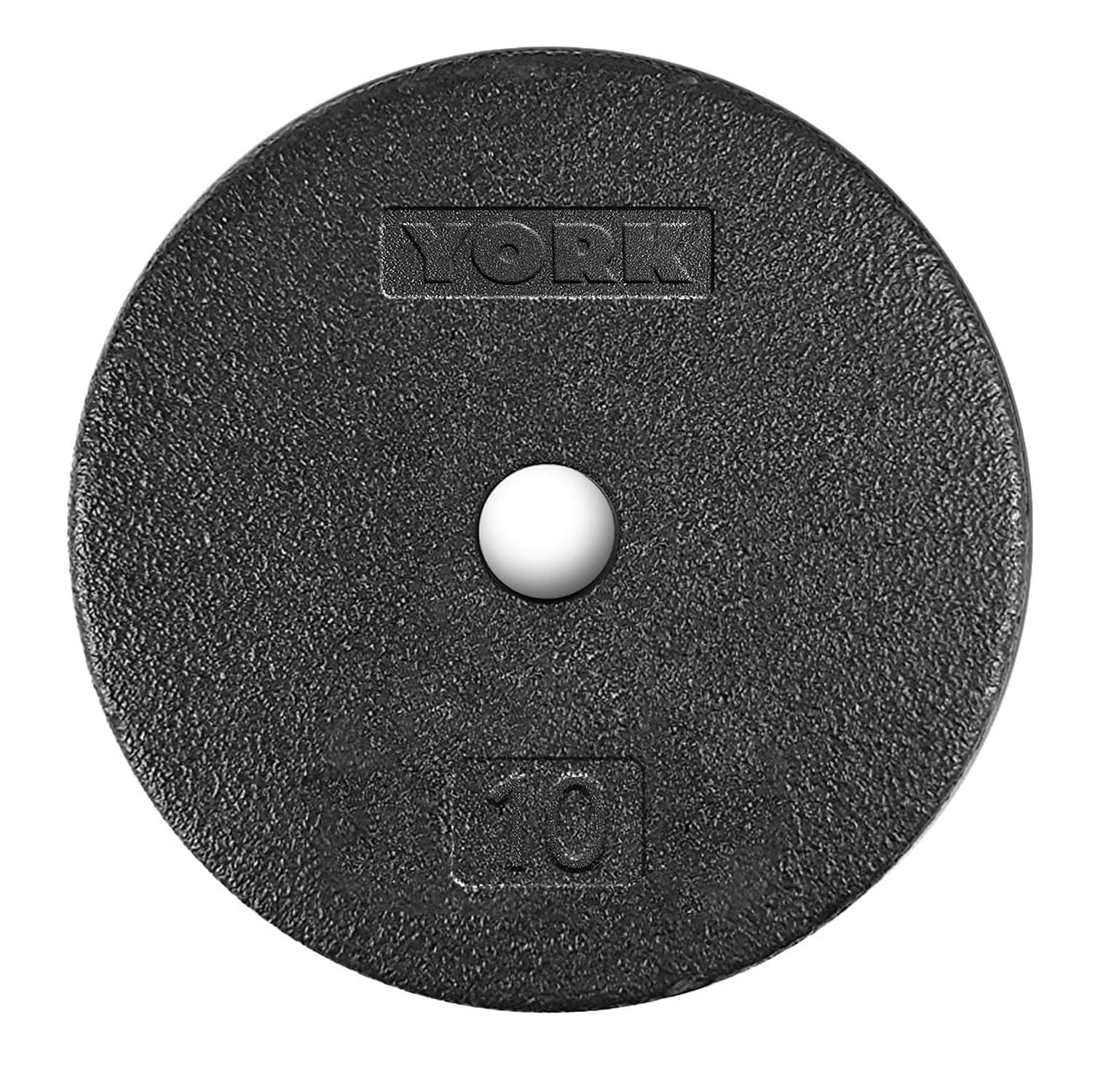 10 lb Standard Flat Pro Cast Iron Weight Plate &ndash; 1&Prime; Pancake Plate