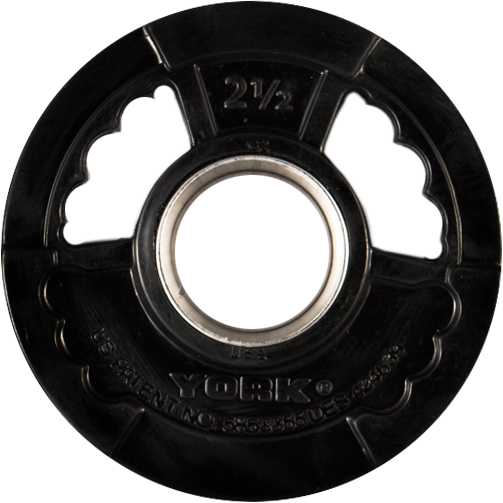 2&Prime; G-2 Rubber Olympic Weight Plate 2.5 lb &ndash; Durable Grip Plate