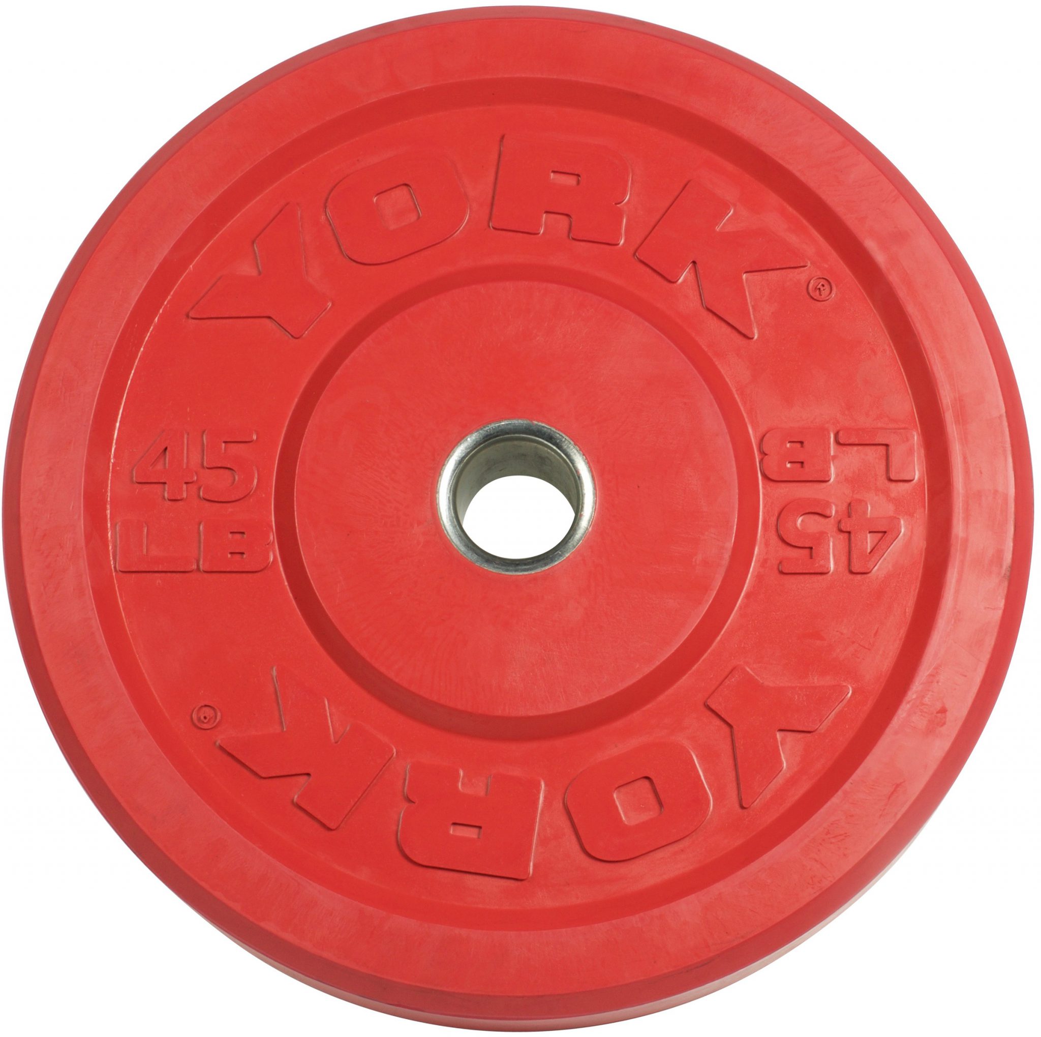 Rubber Training Bumper Plate (Color) 45 lb