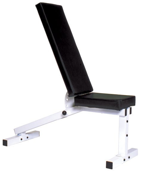 Pro Series 206ID Adjustable Incline Decline Bench White