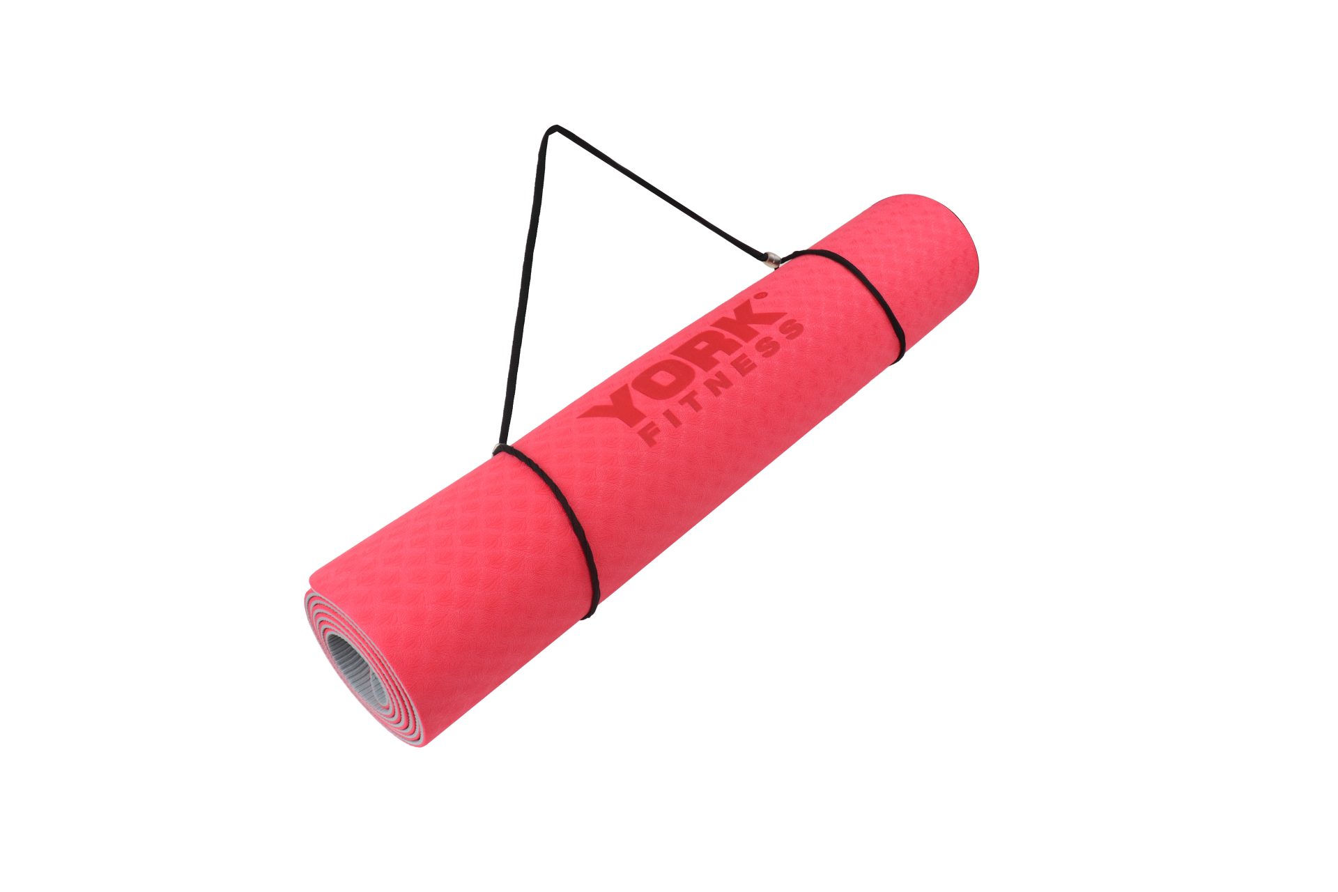 Yoga Mat Red Gray