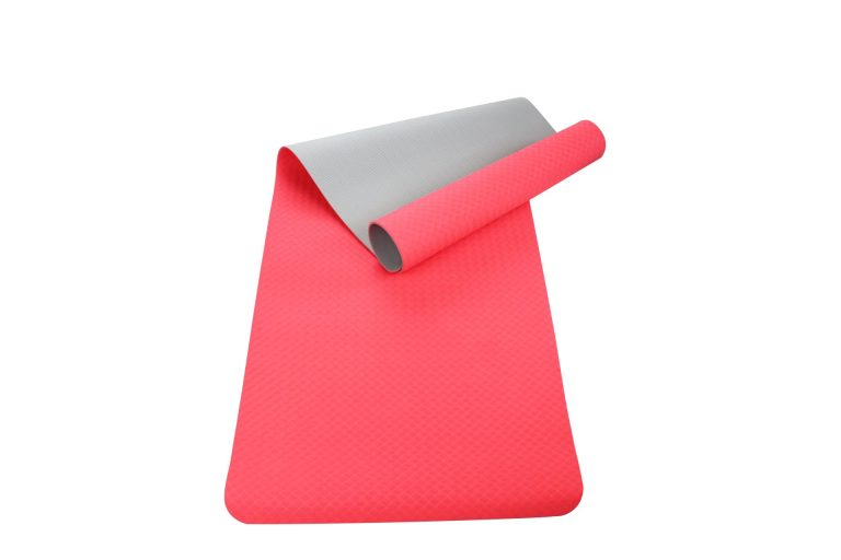 New York Yoga Mat Red Gray York Freeweight
