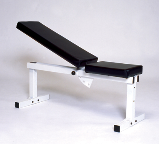 New York Pro Series 205 FI White Adjustable Incline Bench York Freeweight