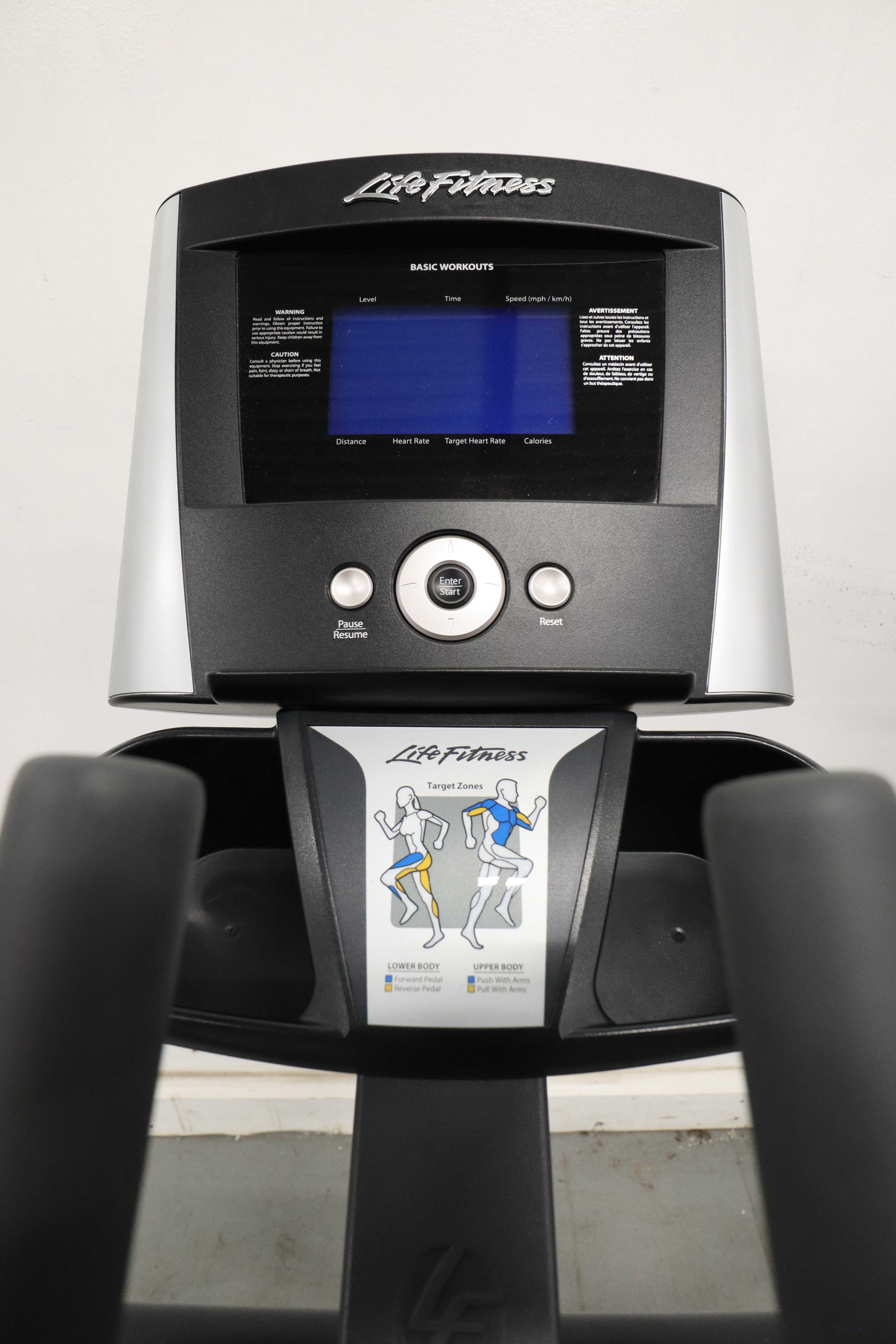 Used Life Fitness X1 w/ Basic Console X1-XX00-0203 Elliptical