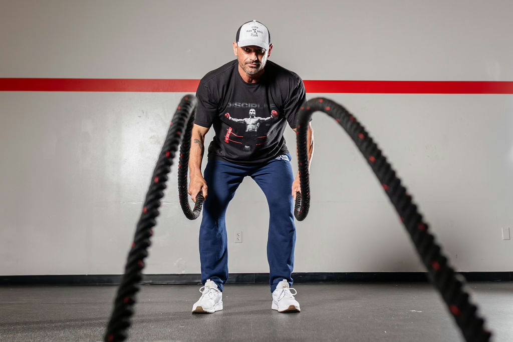 New York Battle Rope 30 ft x 1.5 in Poly Dacron York Freeweight