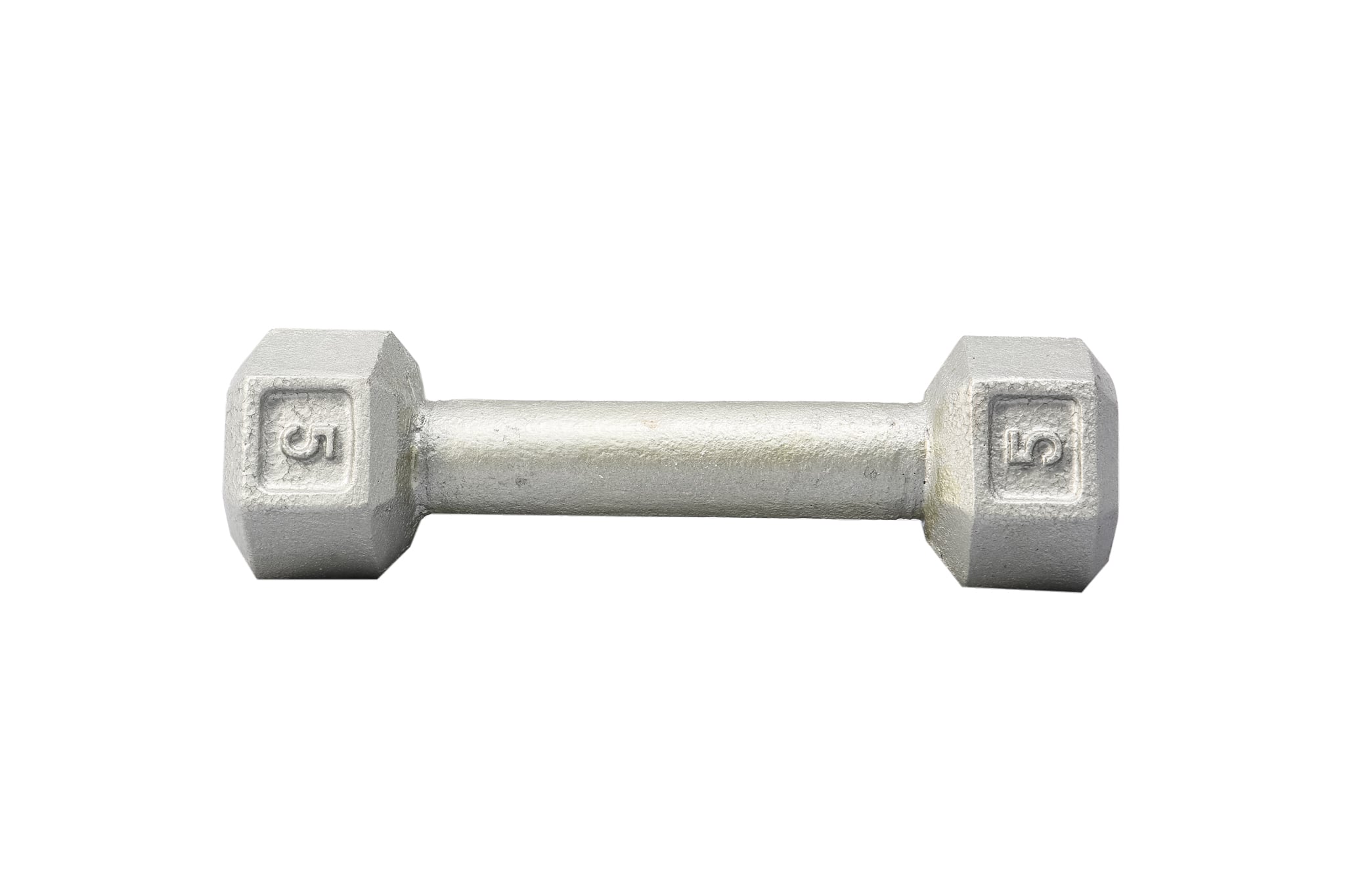 New York Cast Iron Hex Dumbbell 5 lb York Freeweight
