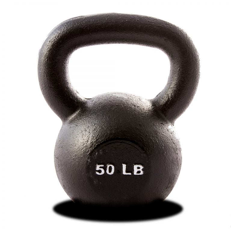 50 lb Kettlebell &ndash; Matte Black