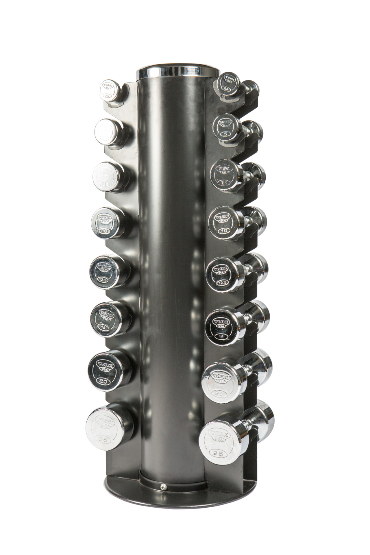 New York York 2-Sided Vertical Dumbbell Rack York Freeweight