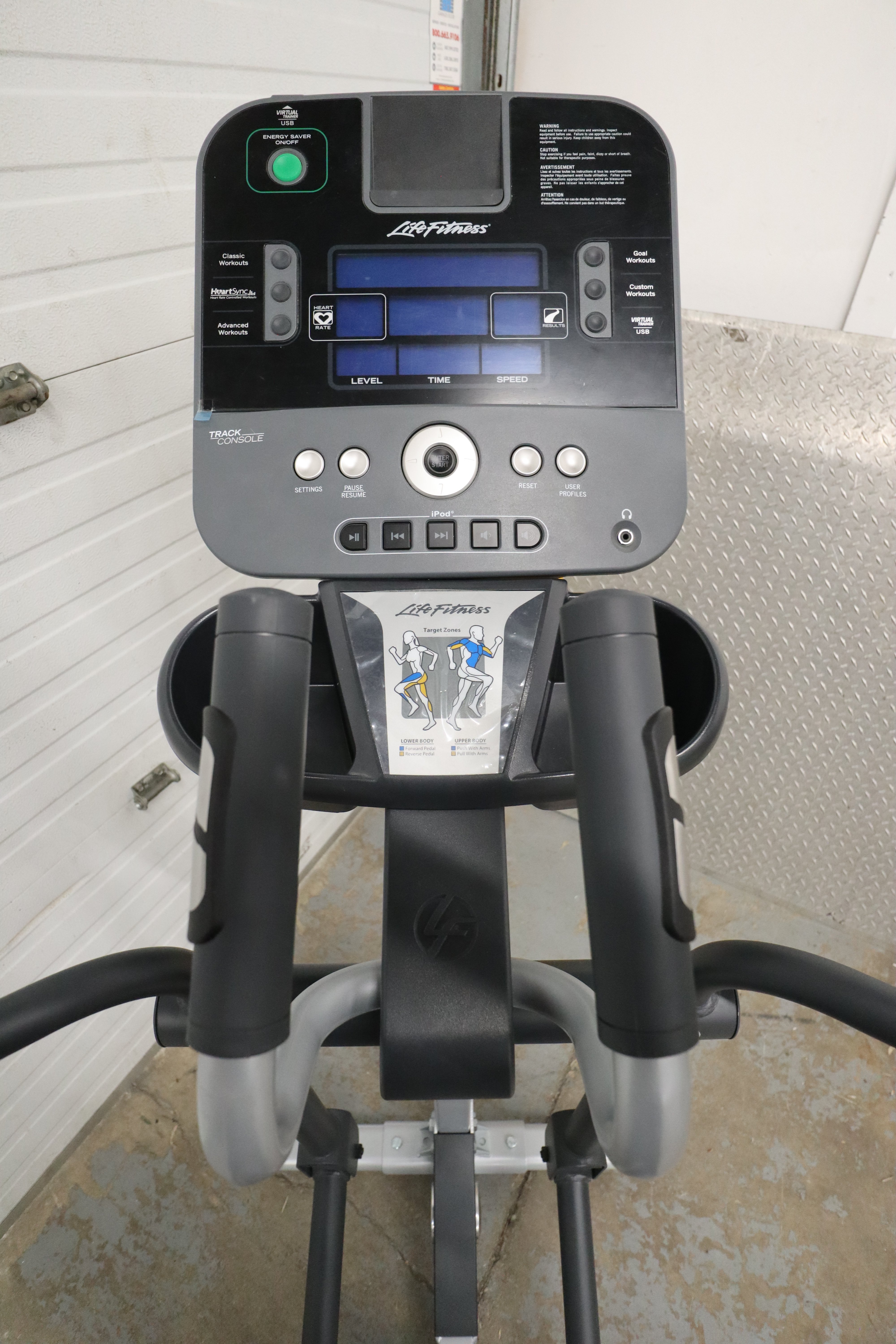 Used Life Fitness X1 With Track Console X1-XX00-0104 Elliptical