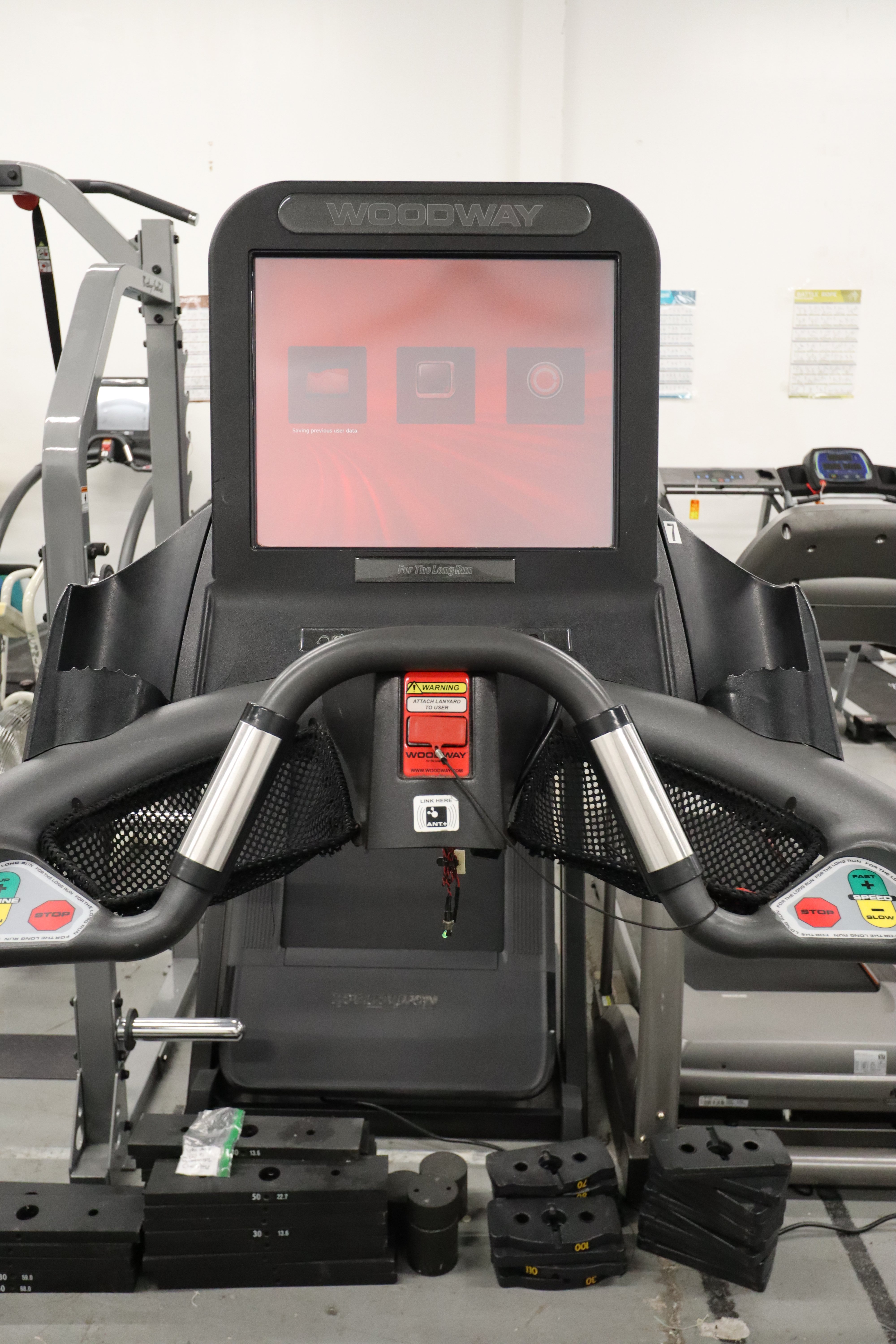 Used Woodway Desmo Elite Non Folding Treadmill